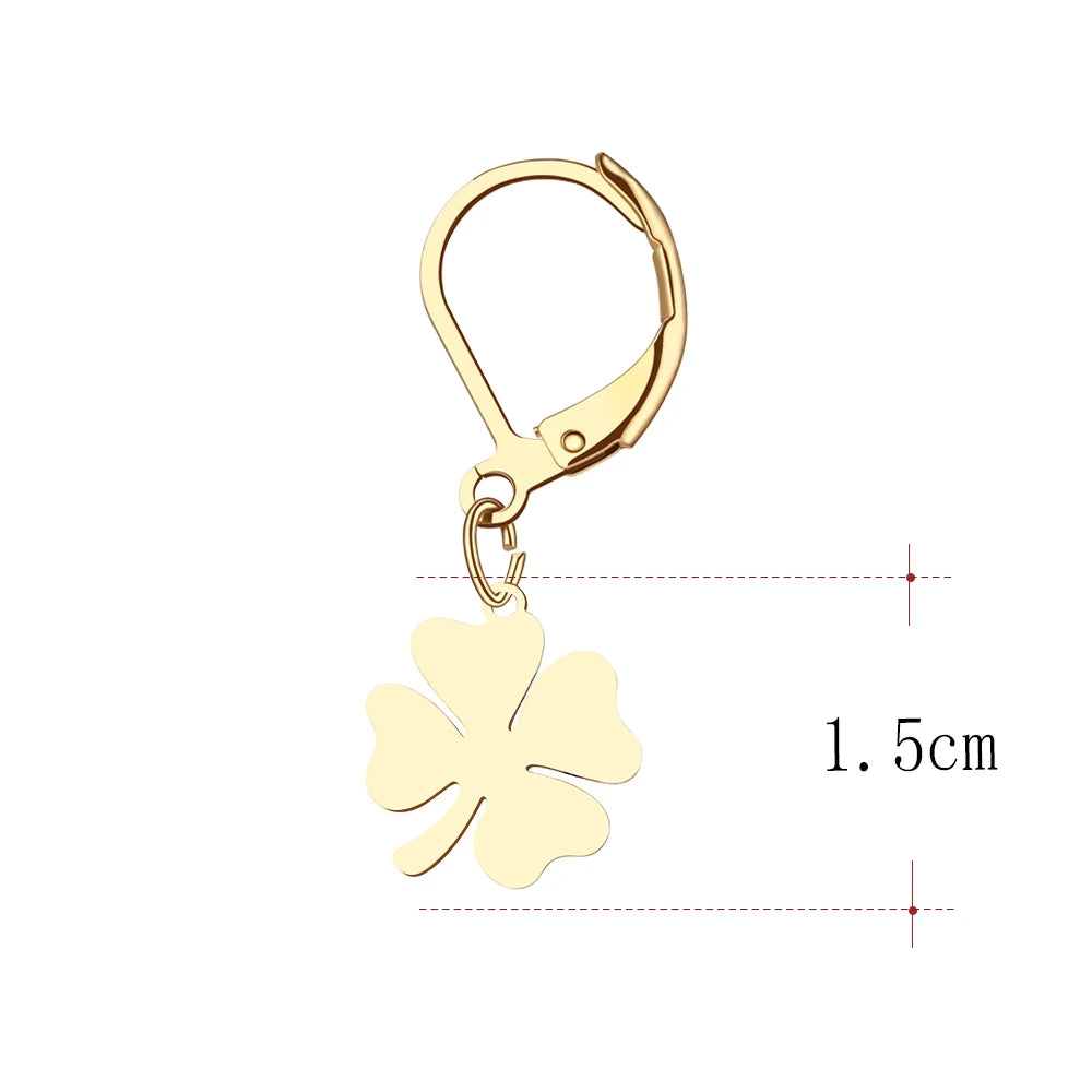 Clover Flower Style Earrings