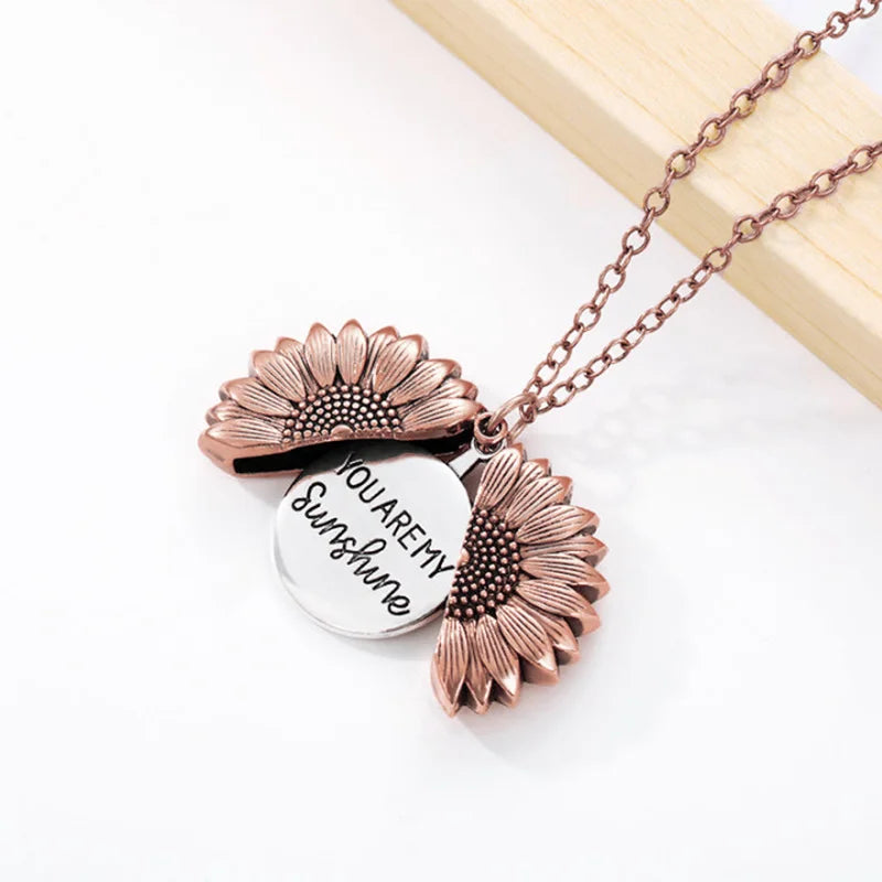 Sunshine Sunflower Necklace