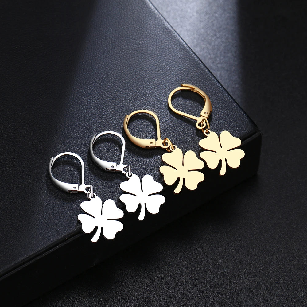 Clover Flower Style Earrings