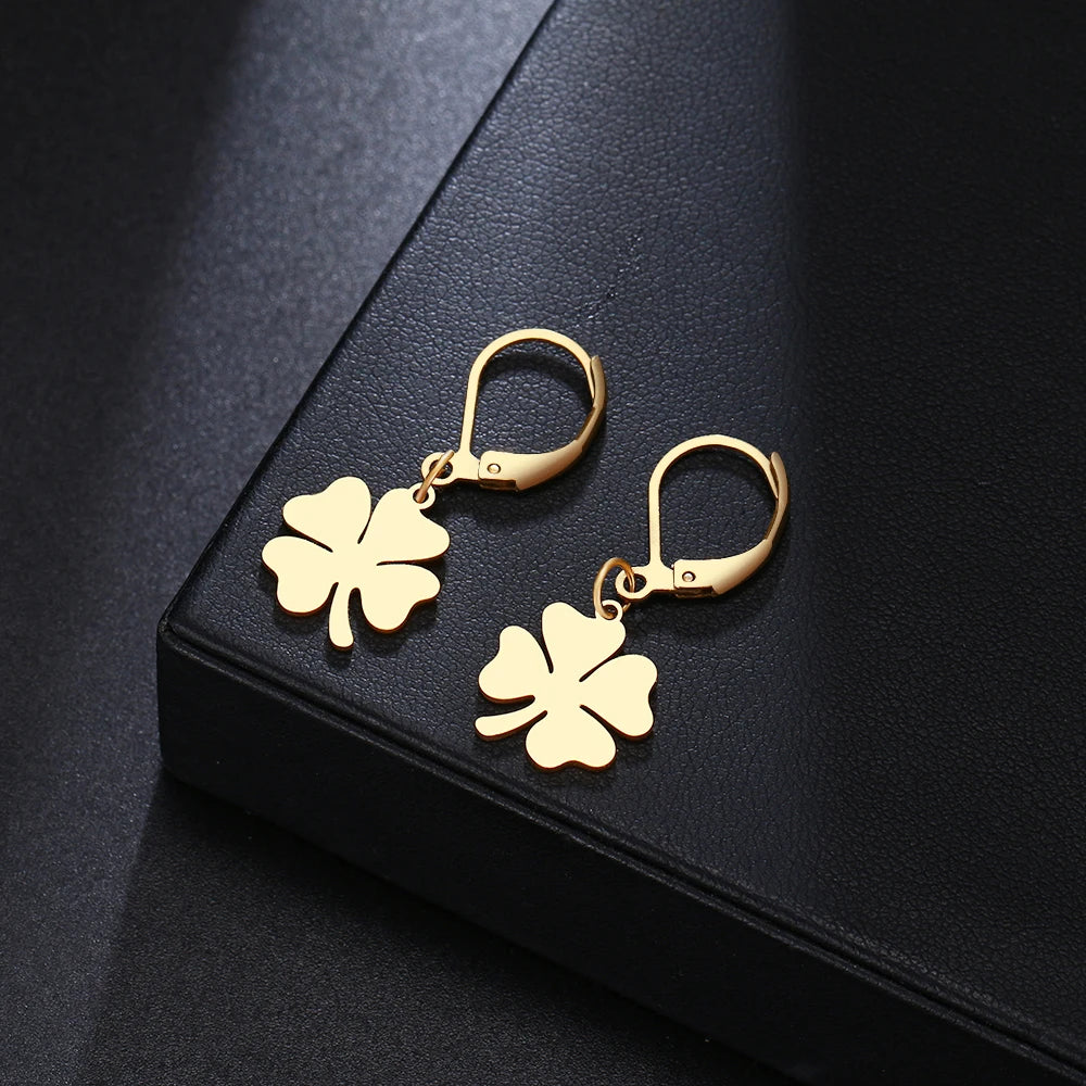 Clover Flower Style Earrings