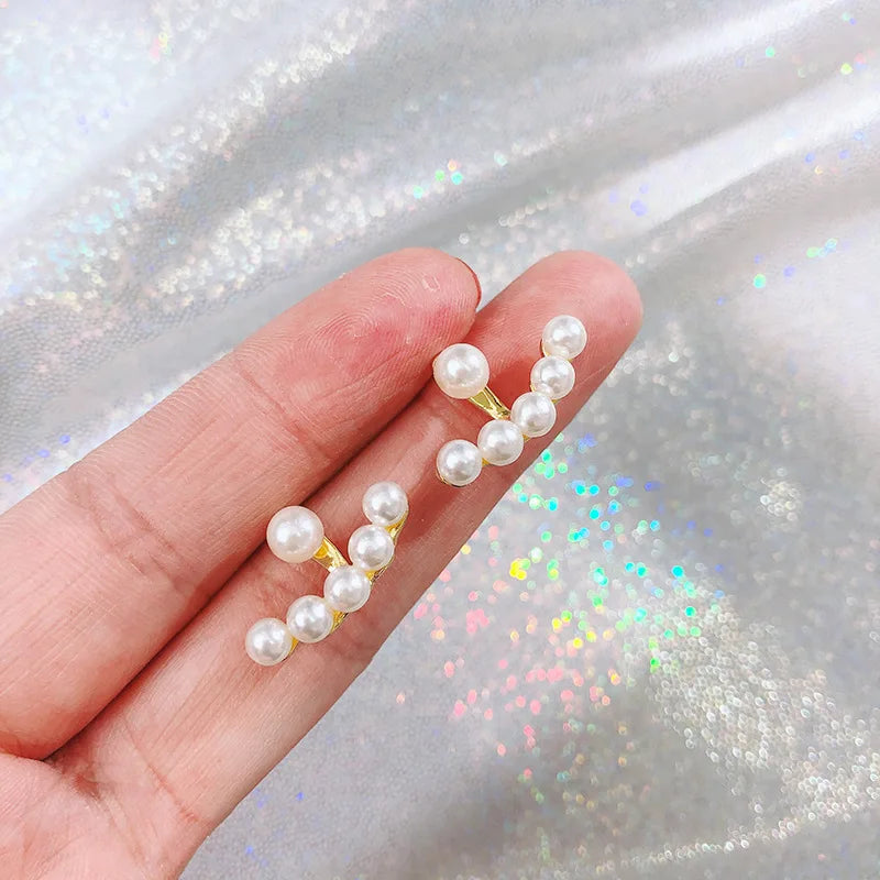 Pearl Stud Earrings