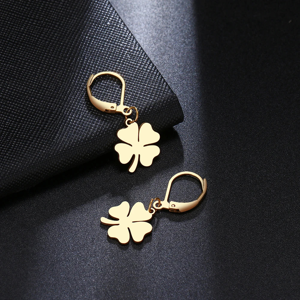 Clover Flower Style Earrings