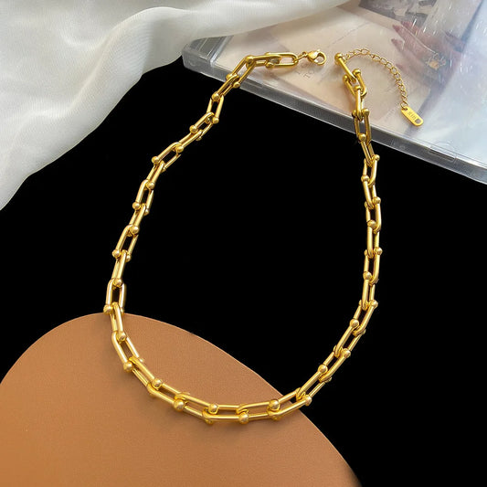 U-shape Stitching Jewelry