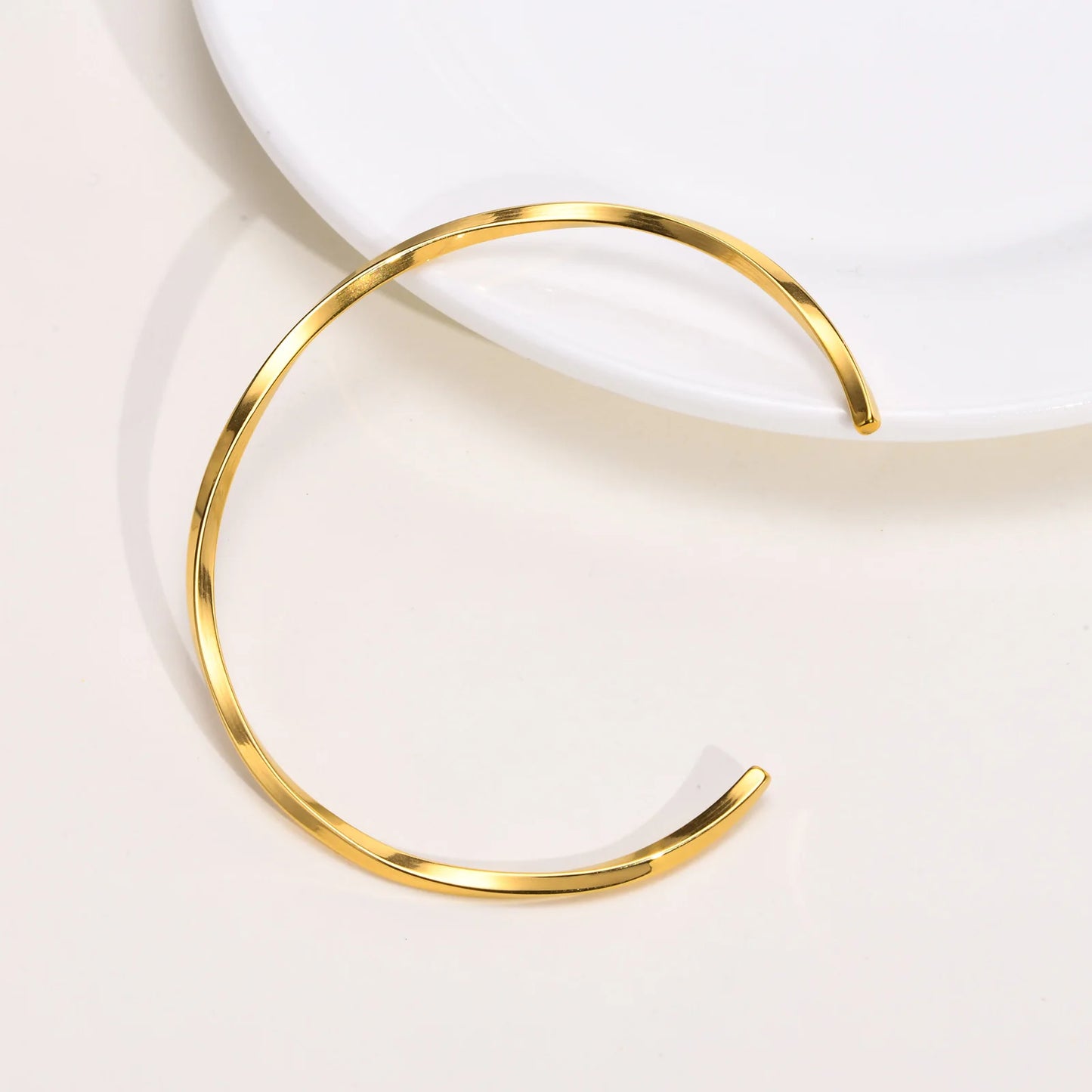 Mobius Cuff Bangle Bracelets