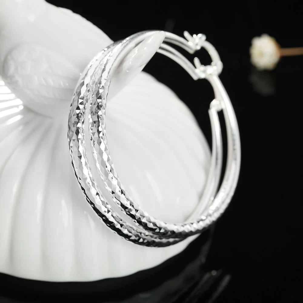 Clear Crystal Hoop